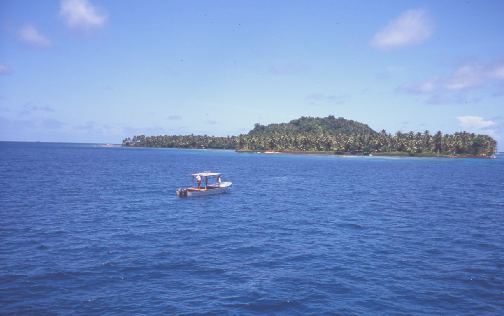 One of the islands that dot the Lagoon.