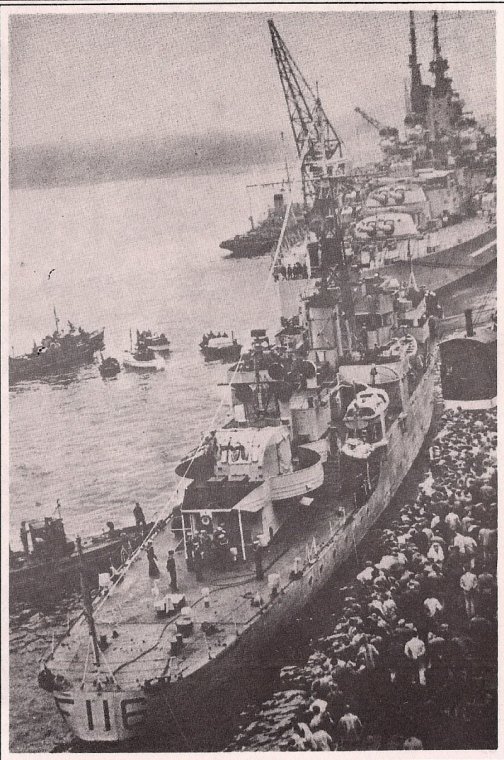 Sydney's medals,with the famous telegram, and the return home.