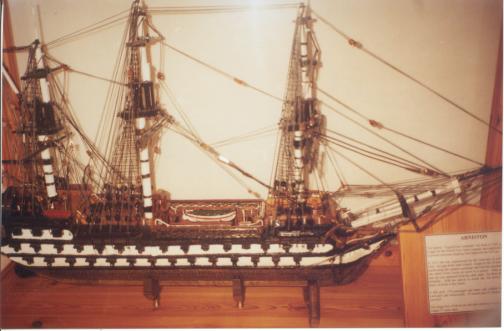 Model of Arniston in Hotel.