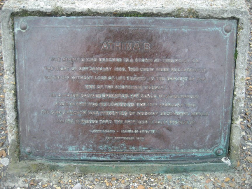 Comemmorative plaque.