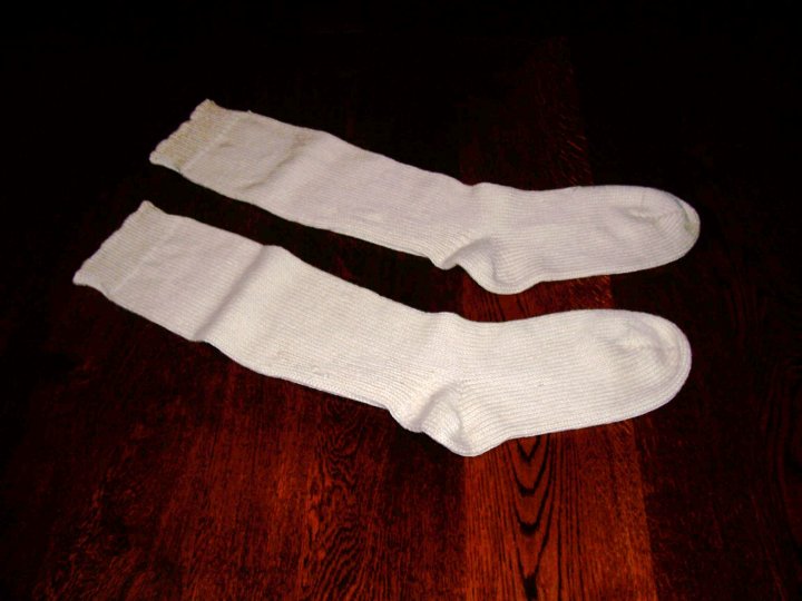 The legenary stockings. Photo P.Styles. The legenary stockings. Photo P.Styles.