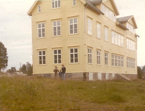 School at Ballengen where the sailors were housed. Photo supplied by Bill Sanders