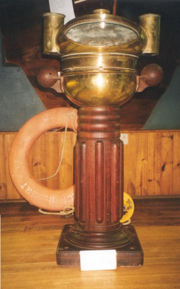 This binnacle is also from the ' Queen of the Thames'