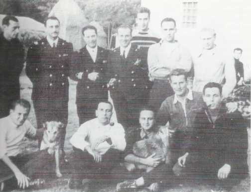 Members of Decima Mas, the team Crabb was up against. Members of Decima Mas, the team Crabb was up against.