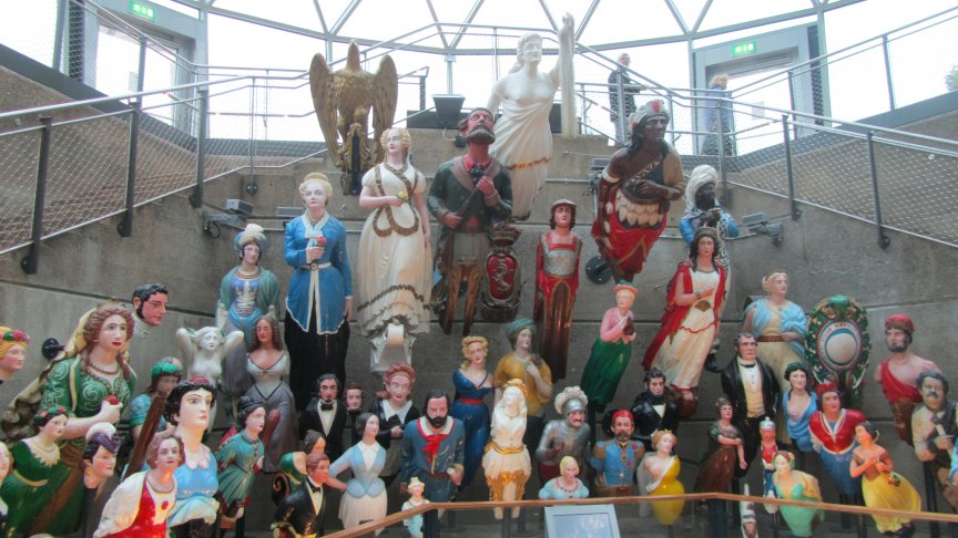 A great collection of figureheads.