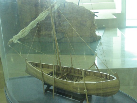 This is what the complete boat would have looked like.