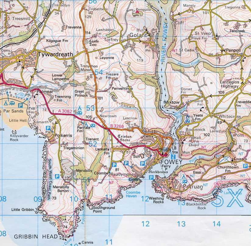 Find Coombe Haven on the map.