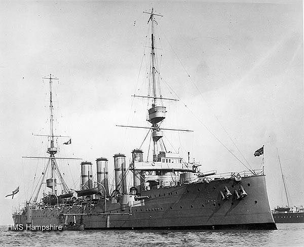 H.M.S.Hampshire.