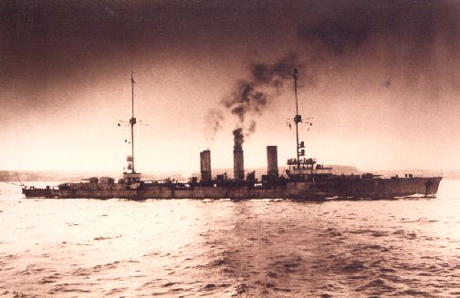 The Light Cruiser Koln.