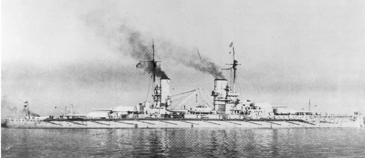 The battleship Konig.