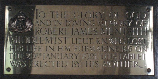 The Brass Plaque