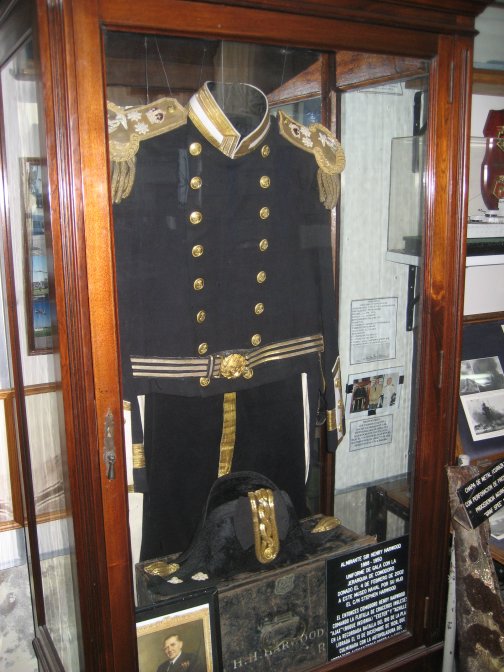 Admiral Harwood's uniform.