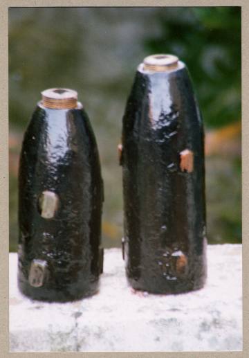 7 & 9lb field gun RML shells