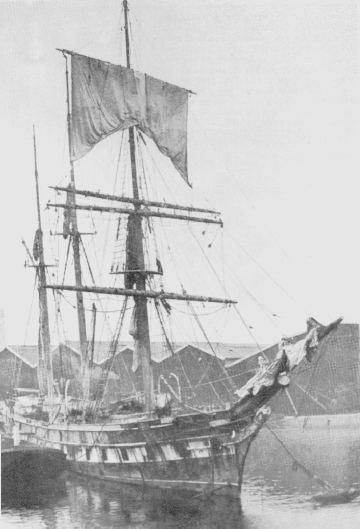 This is not the Oregon but the Cutty Sark. She was very similar to the Oregon and is seen here loading at Chile.