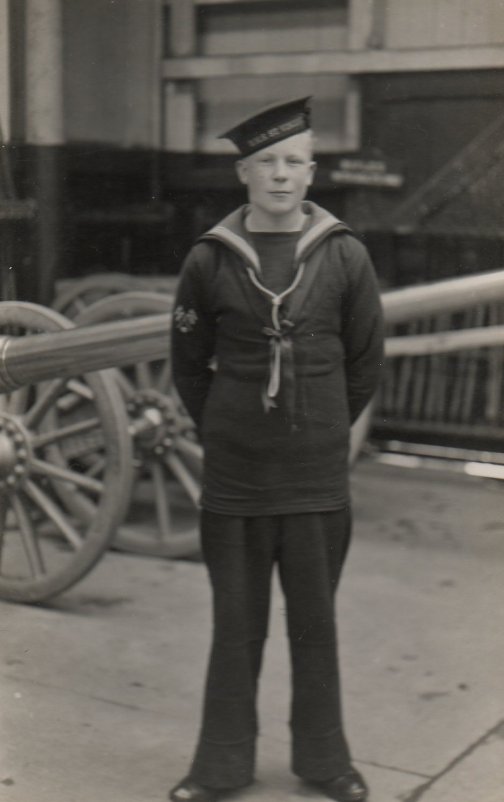 Ralph at HMS St. Vincent Ralph at HMS St. Vincent