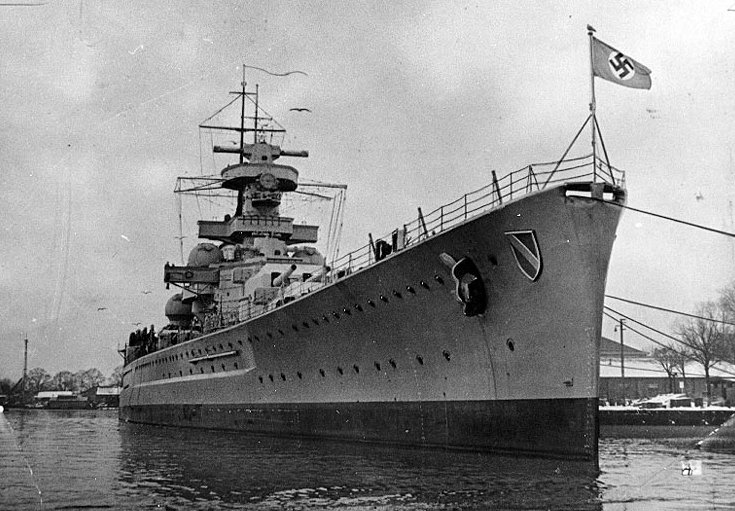 The Cruiser Scharnhorst.