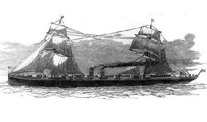 The S.S.Schiller ( from a drawing by Gibson ).