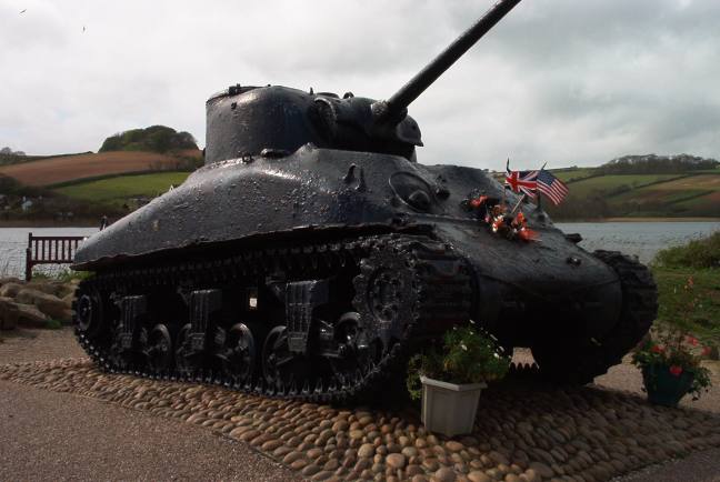 The Sherman Tank.