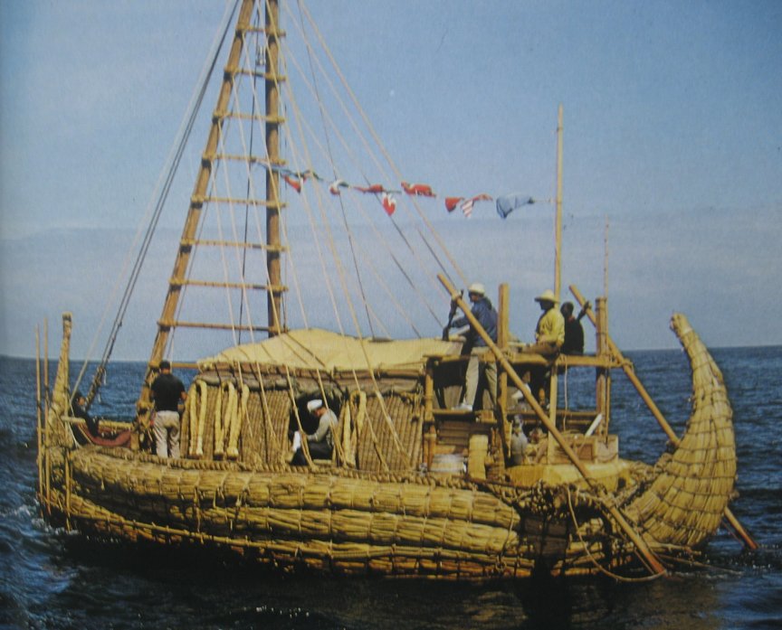 Thor Heyerdahl's Ra.