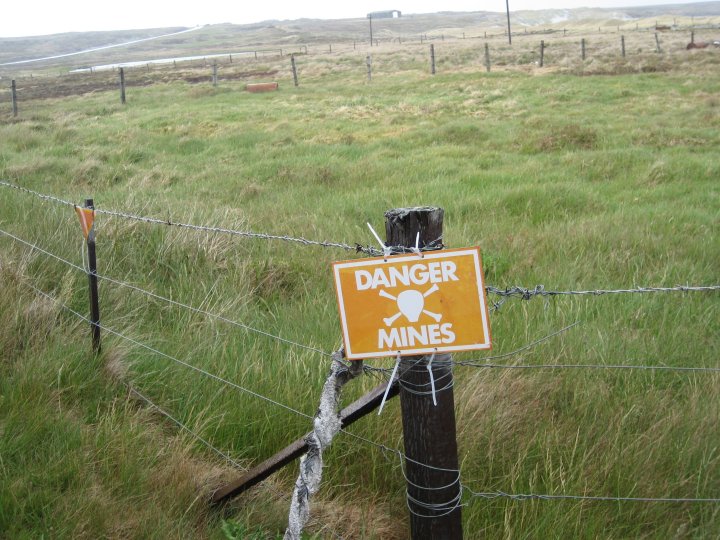 A grim reminder of the war. there are still plenty of minefields around.They will take years to clear.You can buy maps at the tourist office.