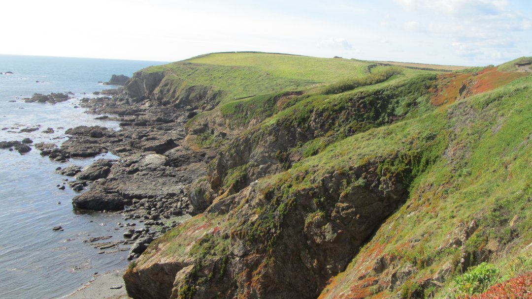 The fantastic view across the cliffs towards Kynance.