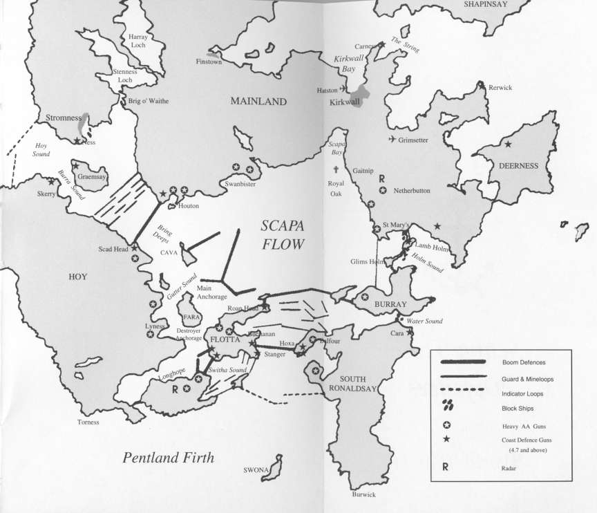 Scapa Flow Defences WW2.