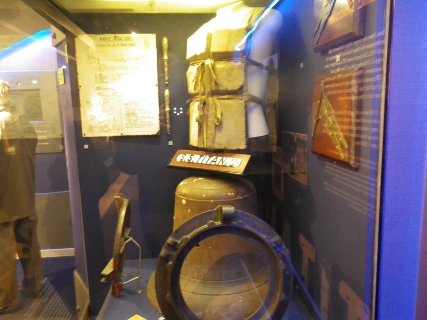 Some of the many artifacts in the museum.