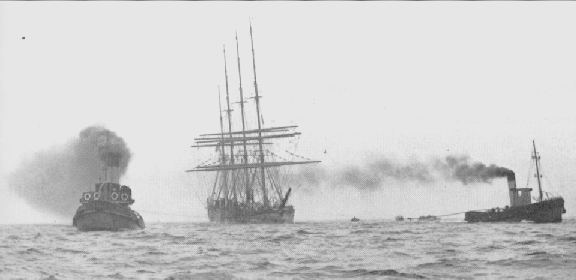 The Duchess was refloated and towed around to Starehole Bay.