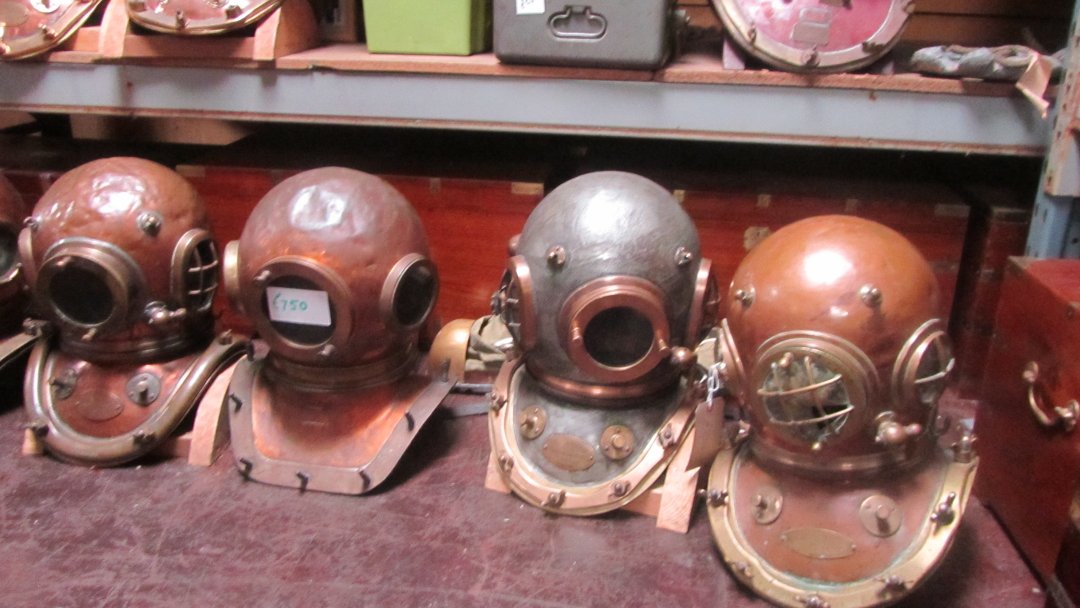My old helmets. My old helmets.