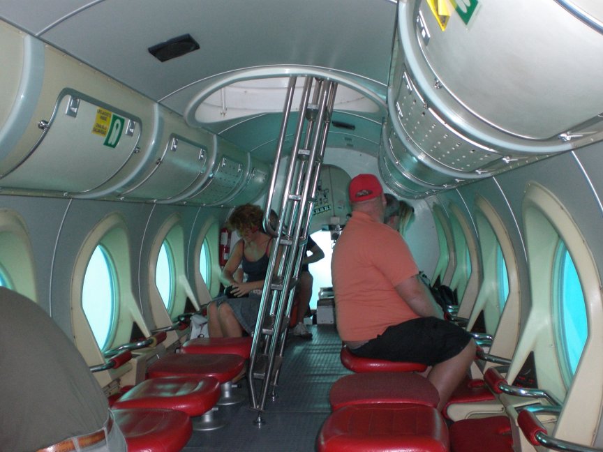 A surprisingly light and spacious interior. A surprisingly light and spacious interior.