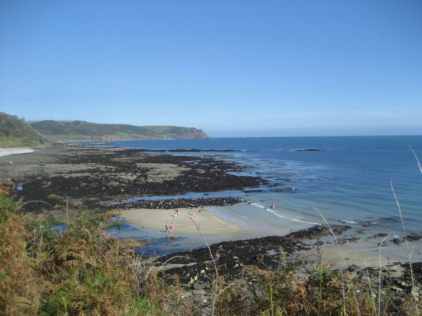 The beaches near Landing Cove.